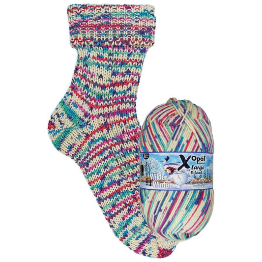 Opal 8ply Crazy Snowman