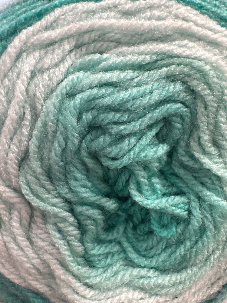 KFI Collection Pinwheel DK Yarn — Self-Striping Multicolour Yarn for Knitting & Crochet