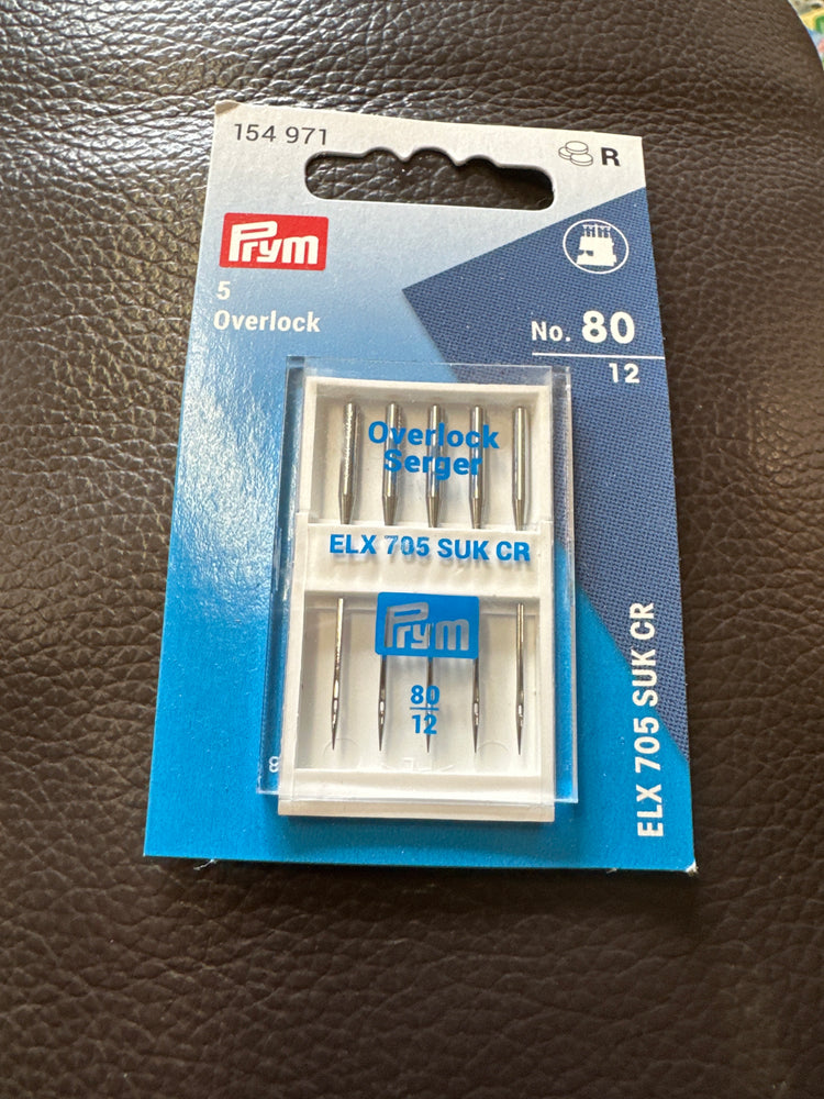 Prym 5 Overlocker Needles – High-Quality Needles for Smooth Overlocking