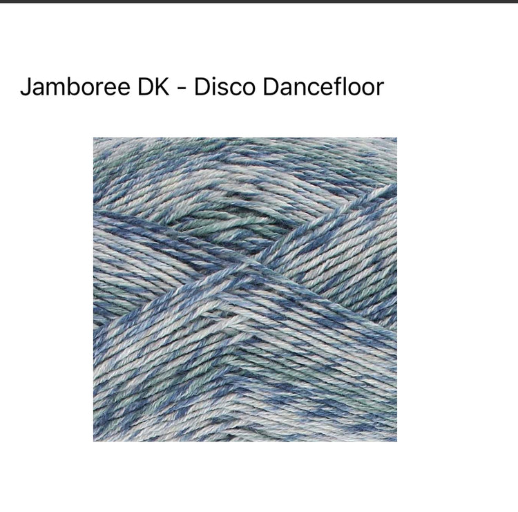 King Cole Jamboree DK Yarn – Variegated Colour-Burst Double Knitting Yarn