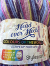 Stylecraft head over heels colours of the World Guatamala
