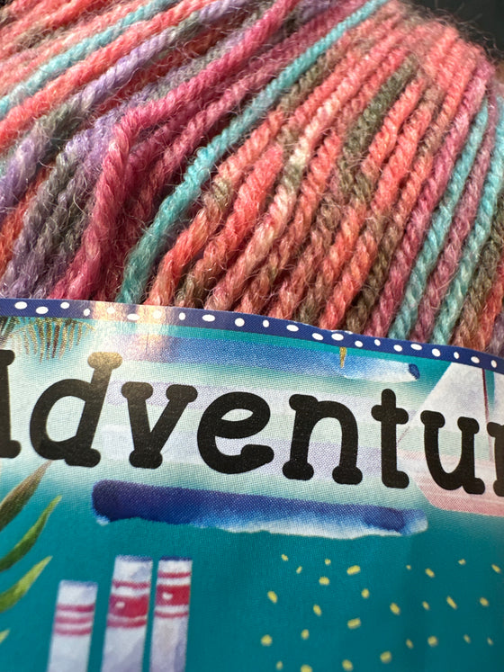 Opal sock yarn - Adventure Zeintencocktail