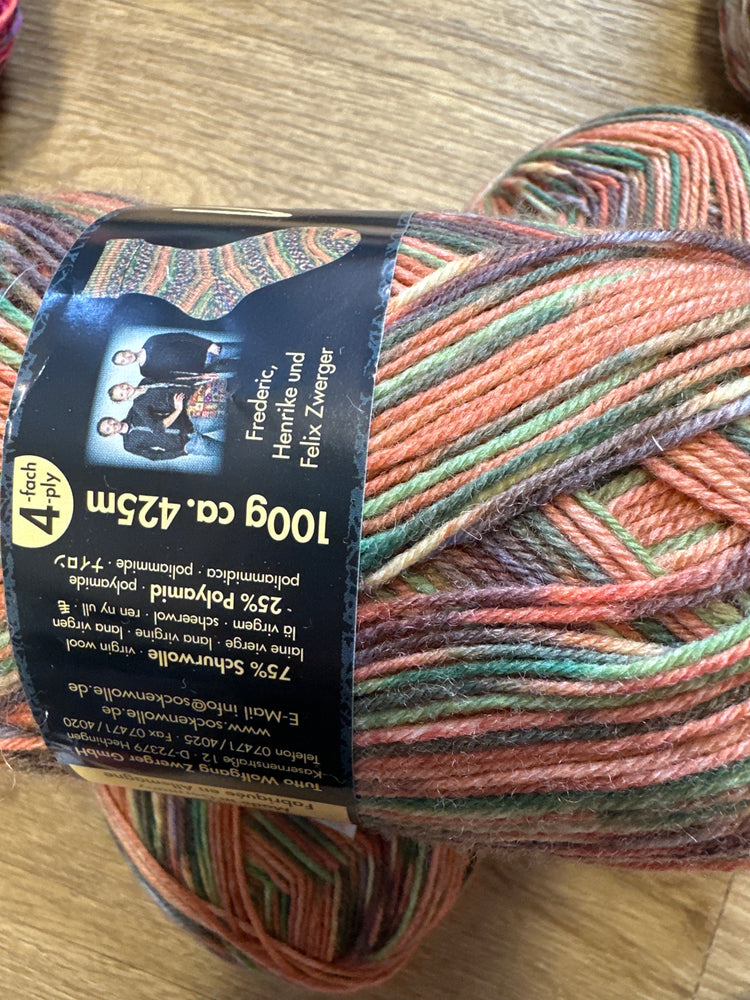 Opal sock yarn 4 ply Vincent Van Gogh