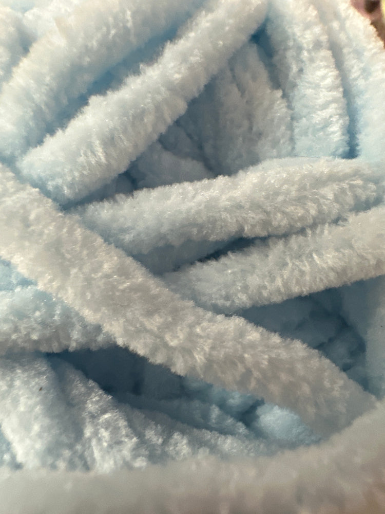 King Cole Yummy Yarn – Ultra Soft Chenille Chunky Yarn for Blankets & Toys