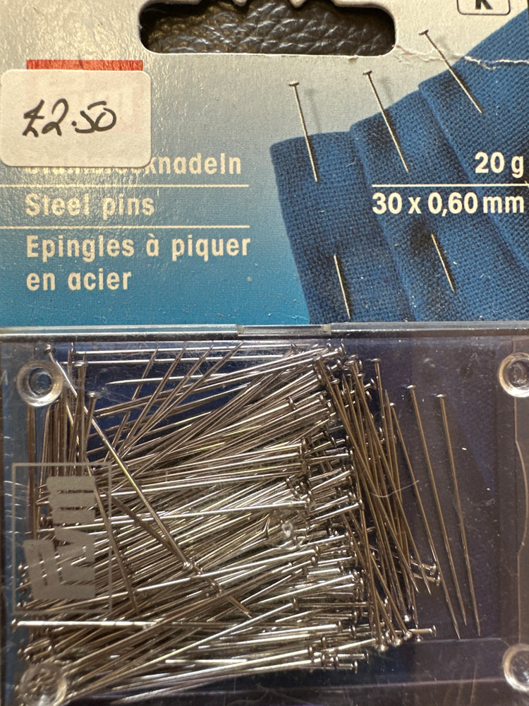 Prym Steel Pins – Strong, Smooth Pins for Precise Sewing & Craft