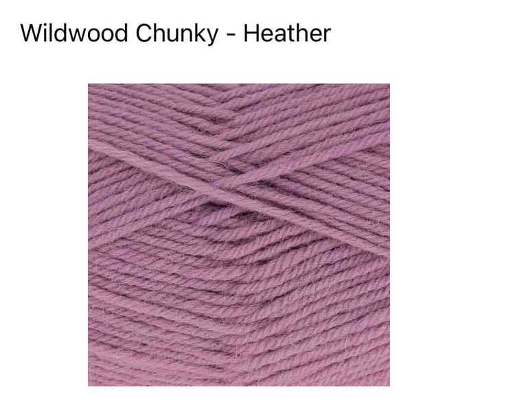 King Cole Wildwood Chunky Yarn – 100% Recycled Wool Chunky (100g)