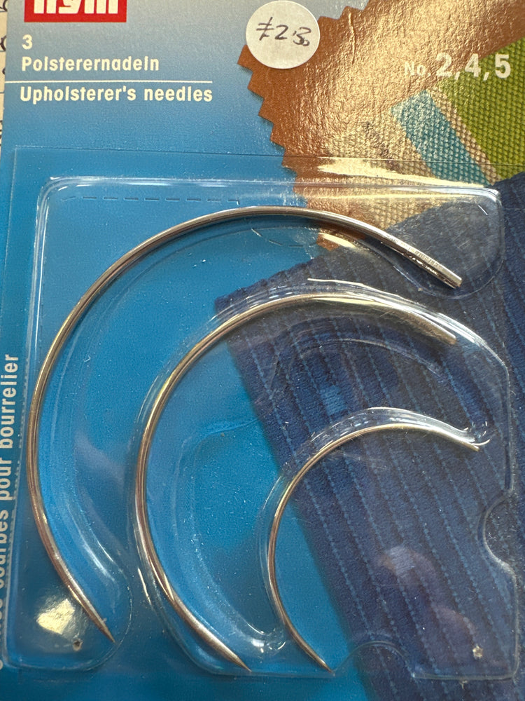Prym Upholstery Needles – Strong, Reliable Needles for Heavy Fabrics & Repairs