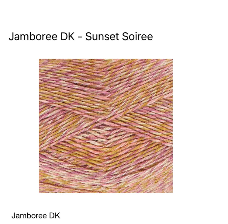 King Cole Jamboree DK Yarn – Variegated Colour-Burst Double Knitting Yarn