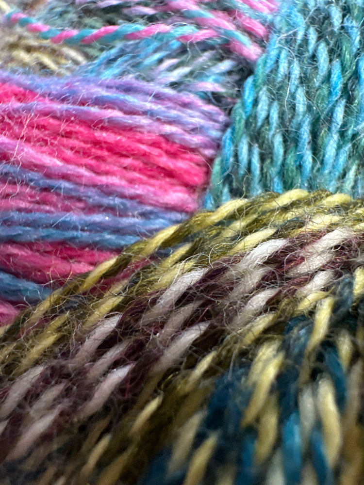 Schoppel Zauberball Crazy Yarn — Self-Striping Superwash Wool Yarn for Knitting & Crochet