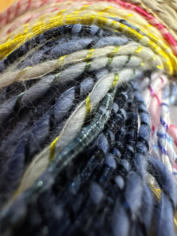 Lang Yarns Fiesta Yarn — Self-Striping Cotton Blend Yarn for Knitting & Crochet