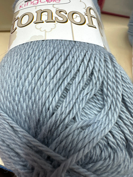 King Cole cotton soft  - midnight dk 3365