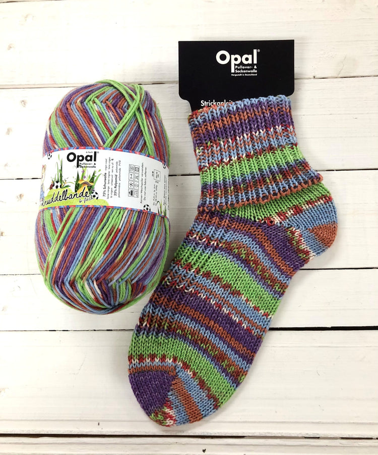 opal sock yarn 6ply  - 11320 Football Bear