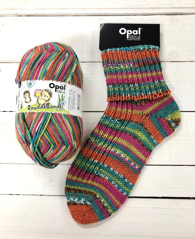 opal sock yarn 6ply  - 11326 hedgehog party