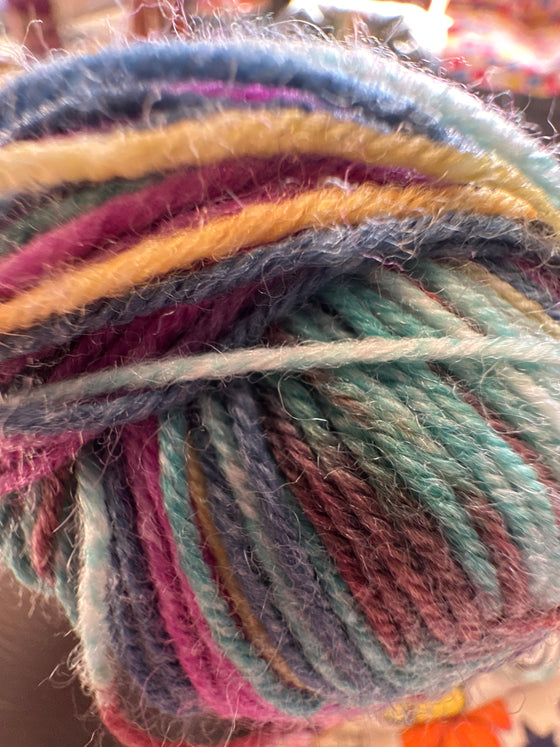 Opal sock yarn - crazy waters