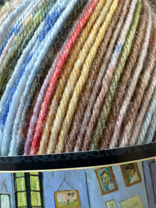 Opal sock yarn 4 ply Vincent Van Gogh