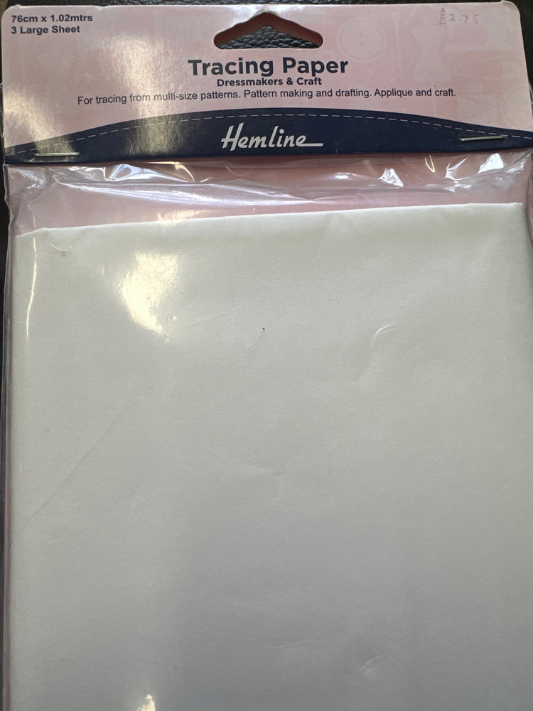 Hemline tracing paper