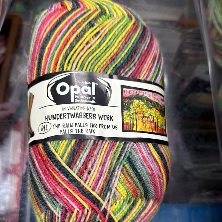 Opal sock yarn 4 ply hundertwassers werk 692 4056
