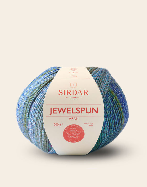 Sirdar Jewelspun Aran  - Midnight Sapphire