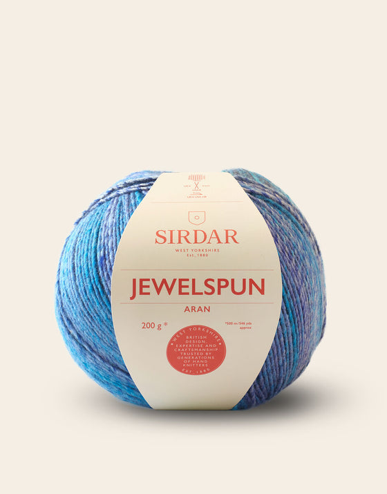 Sirdar Jewelspun Aran  - Turquoise Sky