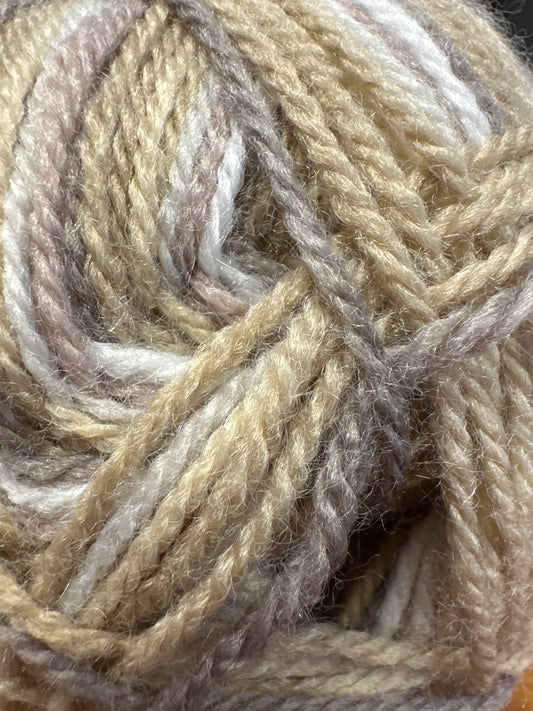 King Cole Baby Print 4 Ply Yarn – Soft Self-Patterning Baby Acrylic