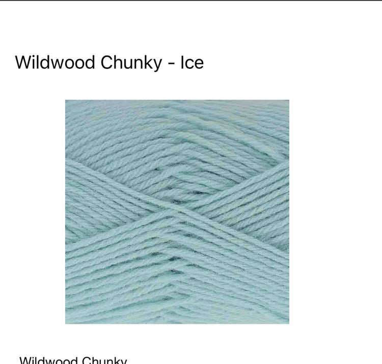 King Cole Wildwood Chunky Yarn – 100% Recycled Wool Chunky (100g)