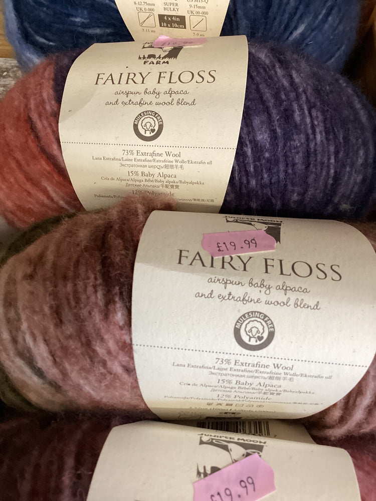 Juniper Moon Farm Fairy Floss Yarn – Baby Alpaca & Merino Blend | Soft Luxury DK