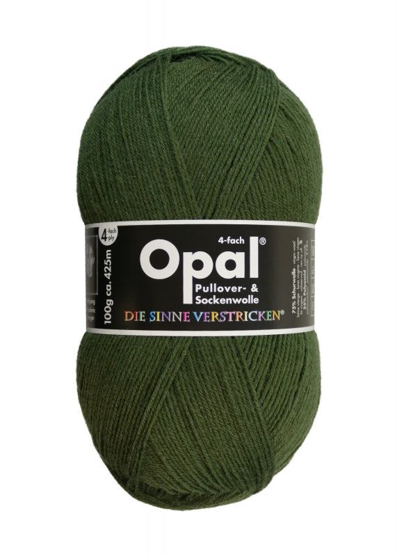 Opal plain colours 4ply Olive